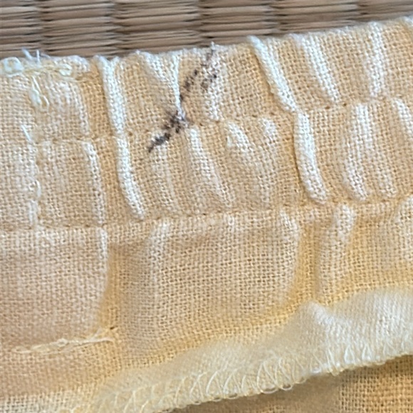 Signature by Jerell Linen-blend Yellow Long Pencil Skirt - Picture 9 of 13